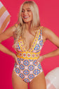 Briar Print One Piece Swimsuit