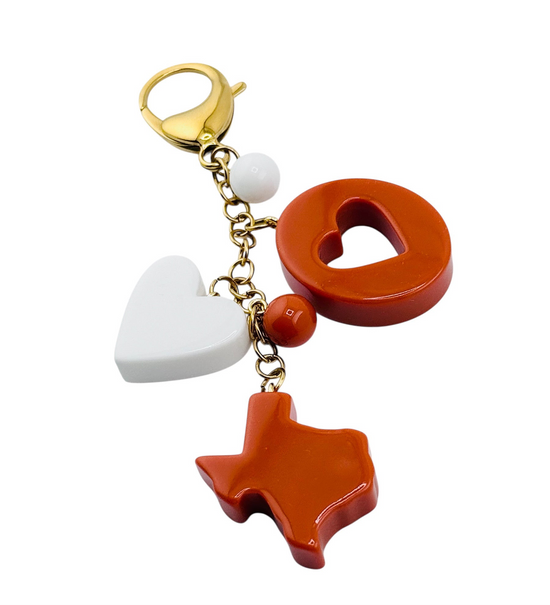 Luxe League Bag Charm Texas Edition
