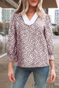 Phoebe Collar Puff Sleeve Top