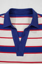 Genesis Stripe Polo Pullover Sweatshirt