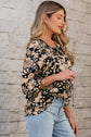 Camilla Bracelet Sleeve Boho Blouse