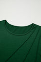 Alejandra Detail Solid Color Long Sleeve Top