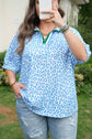 Arlet Neckline Half Sleeve PLUS Blouse