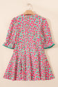 Annika Bubble Sleeve Mini Dress