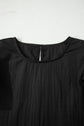 Amani Short Sleeve Textured Blouse