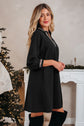 Quincy Sleeve Shift Mini Dress