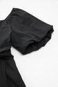 Malaysia Ruched Puff Sleeve Romper