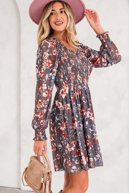 Evajena Long Sleeve Mini Dress