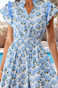 Marlee Flutter Sleeve Long Dress