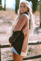 Isabelle Patchwork High Low Hoodie