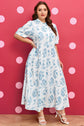 Milana Short Sleeve Maxi PLUS Dress