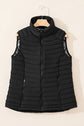 Harper Quilted Zipped Puffer Vest