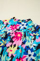Dani Sleeve Tied Notched PLUS Blouse
