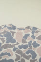 Mya Camo Loose Tee Set