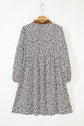 Ayah Sleeve Loose Mini PLUS Dress
