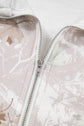 Olivia Patchwork Zipped Collar Pullover