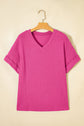 Alexia Short Sleeve Knit Top