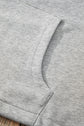 Kate Fleece Lined Half Zipper Kangaroo Pockets Loose Hoodie