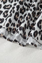 Kayleigh Print Contrast Trim Long Sleeve PLUS Top