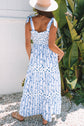 Lily Floral Smocked Tiered Maxi Dress