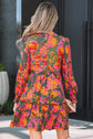 Anna Smocked Ruffled Mini Dress