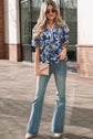 Lorelei Sleeve Striped Trim Blouse