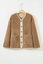 Lilisha Corduroy Edge Patchwork Jacket