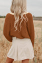 Gabriella Knit Neckline Short Cardigan