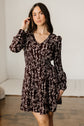 Serenity Waist Flared Mini Dress