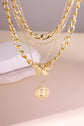 Amara Multilayer Butterfly Charm Necklace