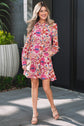 Analia Long Sleeve Mini Dress