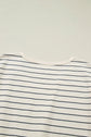 Mabel Stripe Drawstring Tunic Tank