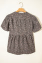 Stephanie Puff Sleeve Babydoll Top