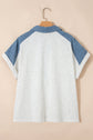 Maddie Cuffed Sleeve Polo PLUS Tee