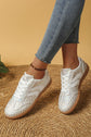 Logan Printed Lace Up Sneakers