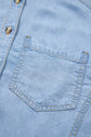 Daphne High Low Chambray Shirt
