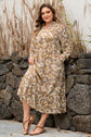 Lorelai Print Loose Long PLUS Dress
