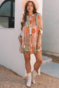 Tallulah Sleeve Chiffon Loose Dress