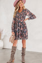 Evajena Long Sleeve Mini Dress