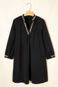 Quincy Sleeve Shift Mini Dress