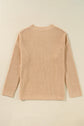 Avery Side Slits Loose Sweater