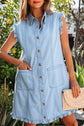 Destiny Edge Collared Shift Dress