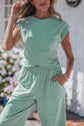 Rosalie Color Cropped Lounge Set