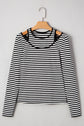 Remi Stripe Double-layer Long Sleeve Top