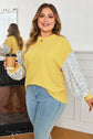 Evelyn Sleeve Patchwork Loose Top