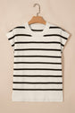Alayna Crewneck Short Sleeve Sweater