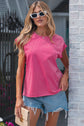 Maggie Trim Cap Sleeve Top