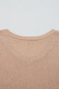 Abby Shoulder Knit Tunic PLUS Top