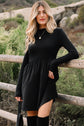 Beajena Long Sleeve Mini Dress
