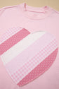 Matilda Sweetheart Patchwork Oversize Sweatshirt
